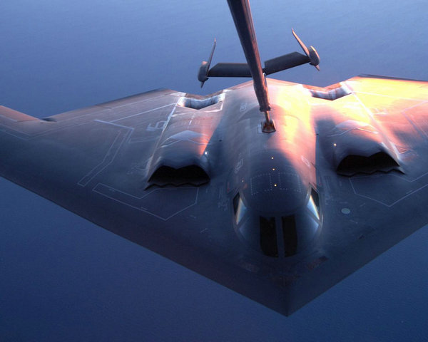 資料圖：美軍B-2轟炸機(jī)。