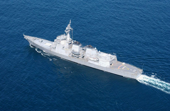 日本海上自衛(wèi)隊(duì)“愛(ài)拓”號(hào)導(dǎo)彈驅(qū)逐艦（DDG-177） 圖片：日本海上自衛(wèi)隊(duì)
